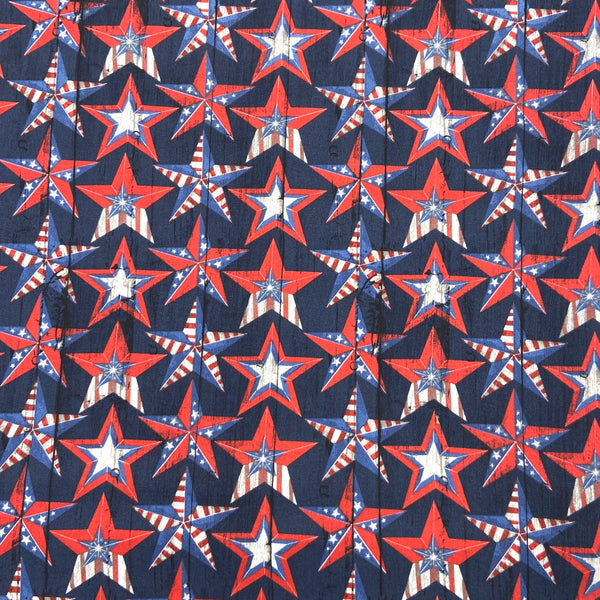 Barnwood Stars | Heart of America | Quilting Cotton