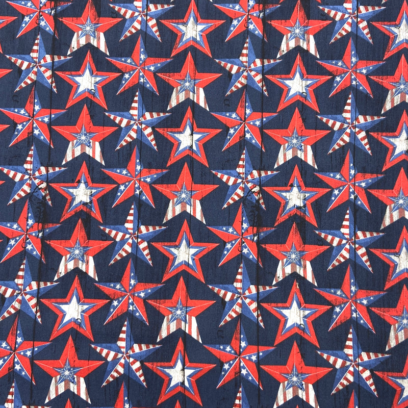 Barnwood Stars | Heart of America | Quilting Cotton