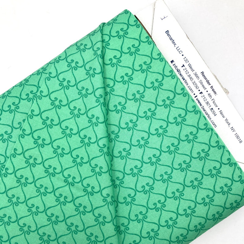 Lucky Trellis Light Green | Kanvas Lucky Gnomes | Quilting Cotton