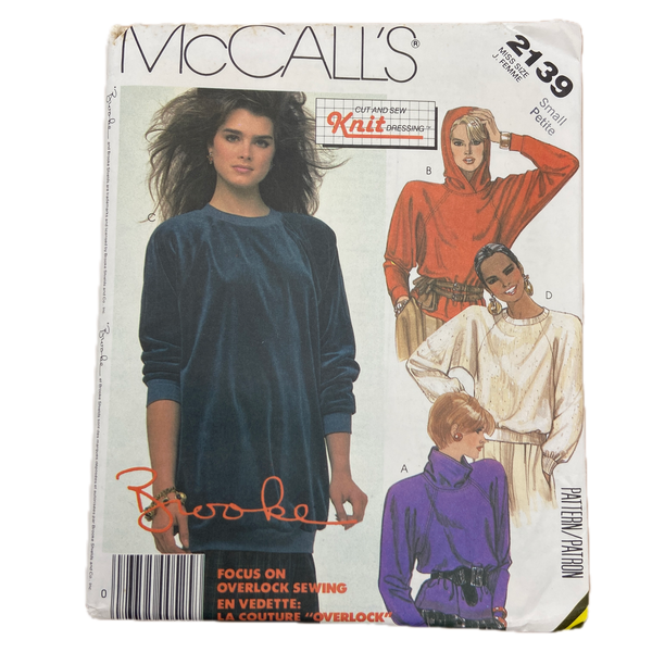 McCall's 2139 | Adult Top - For Stretch Knits Only | Size 10-12