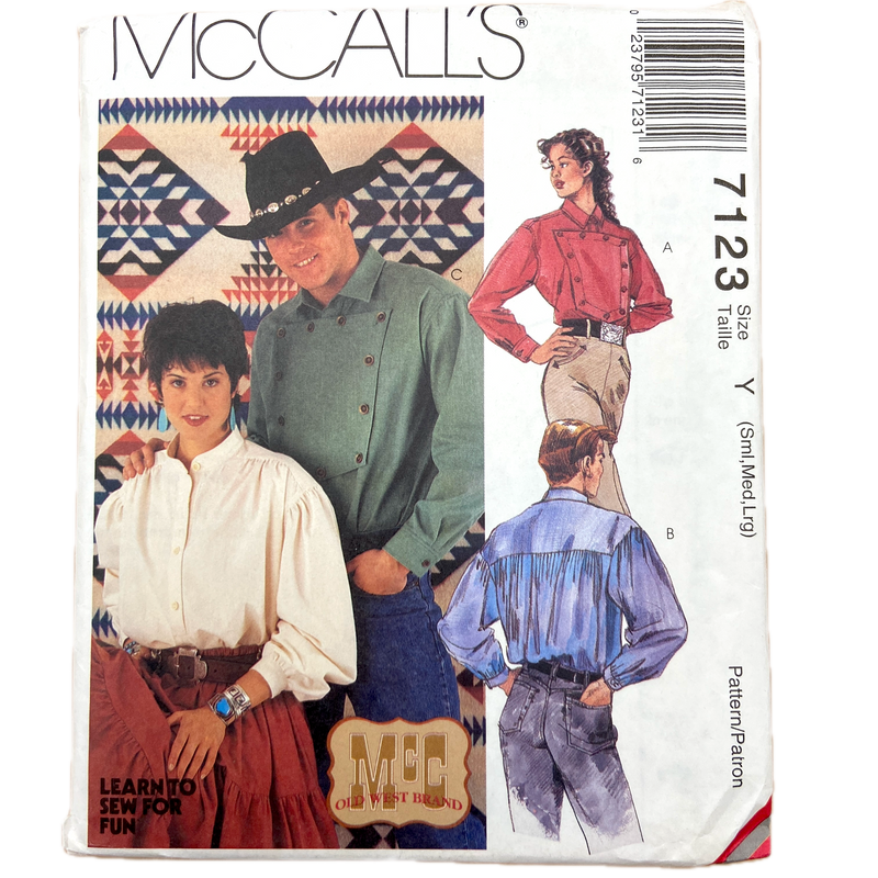 McCall's 7123 | Adult Shirt | Size S-L