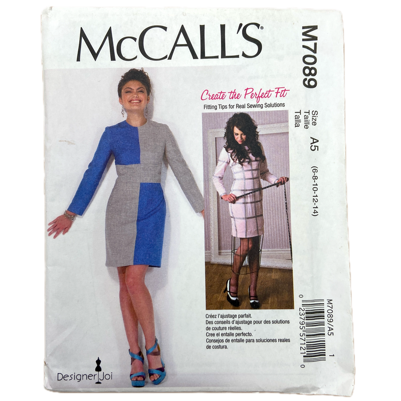 McCall's M7089 | Adult Dress | Size 6-14