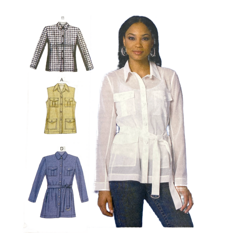 McCall's M7365 | Adult Vest, Jacket and Belt | Size 14-22