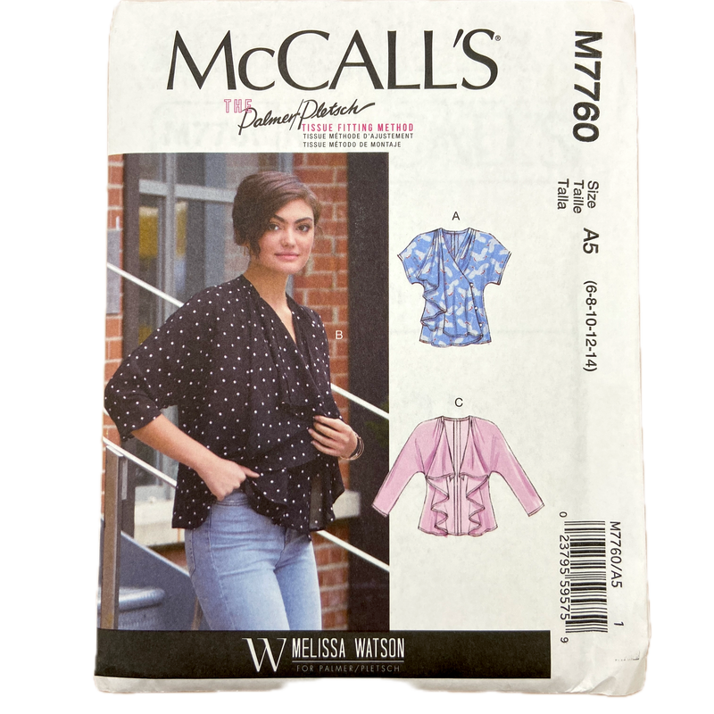 McCall's M7760 | Adult Vest and Jacket | Size 6-14 or 14-22