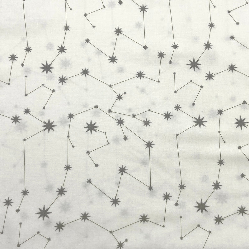 Constellation White | Nocturnal | Quilting Cotton