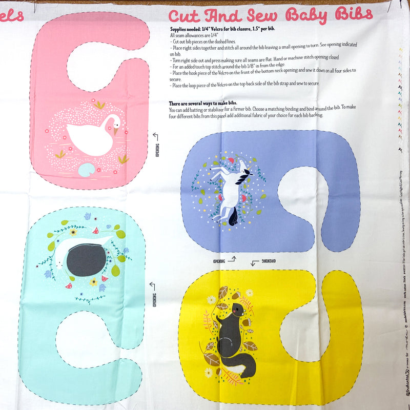 Enchanted Animals | Project Panel | Baby Bibs