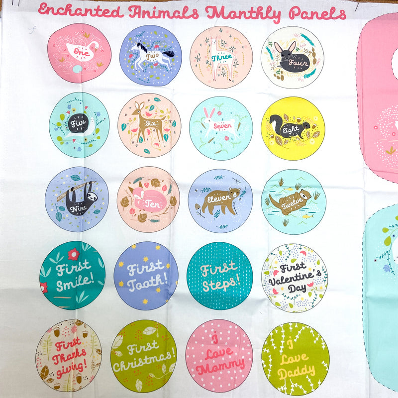 Enchanted Animals | Project Panel | Baby Bibs