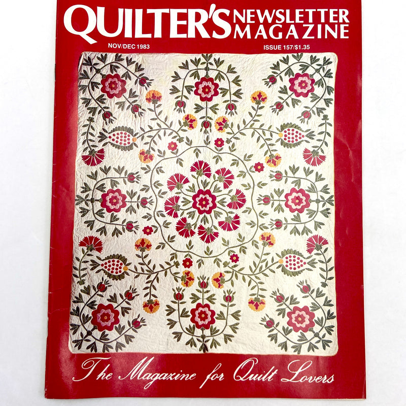 Quilter's Newsletter Magazine | Back Issues 100-199 | Choose Your Favorite