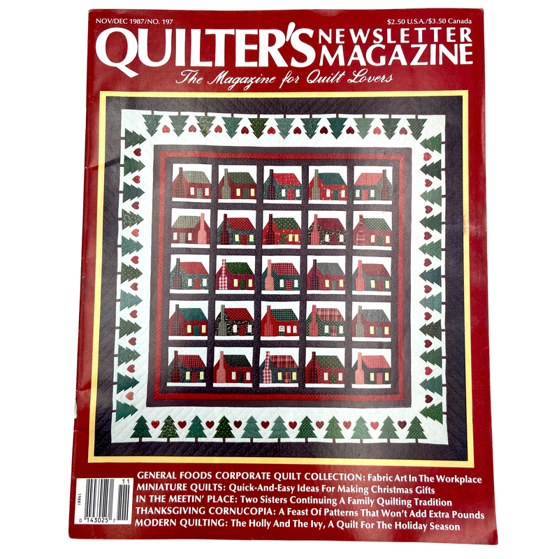 Quilter's Newsletter Magazine | Back Issues 100-199 | Choose Your Favorite