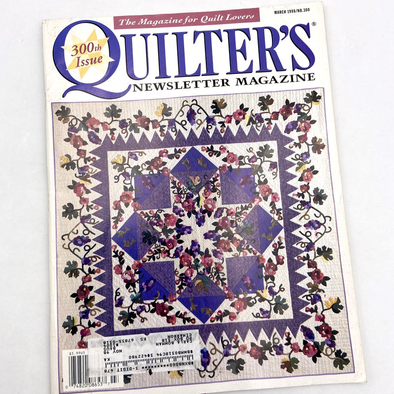 Quilter's Newsletter Magazine | Back Issues 300-399 | Choose Your Favorite