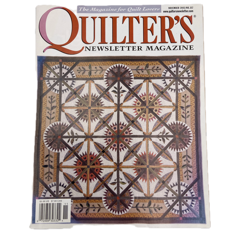 Quilter's Newsletter Magazine | Back Issues 300-399 | Choose Your Favorite