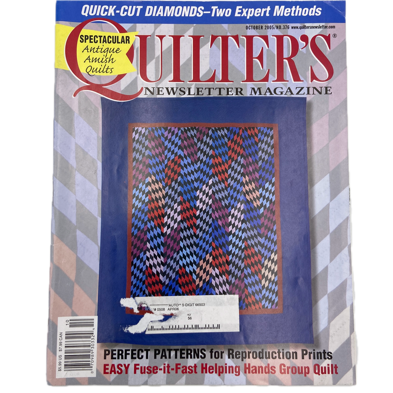 Quilter's Newsletter Magazine | Back Issues 300-399 | Choose Your Favorite