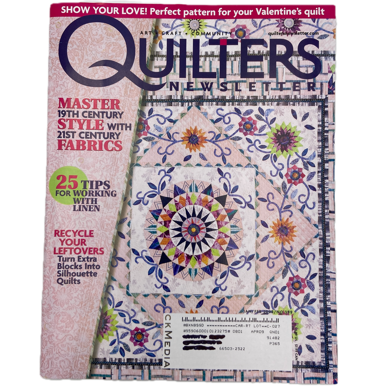 Quilter's Newsletter Magazine | Back Issues 300-399 | Choose Your Favorite