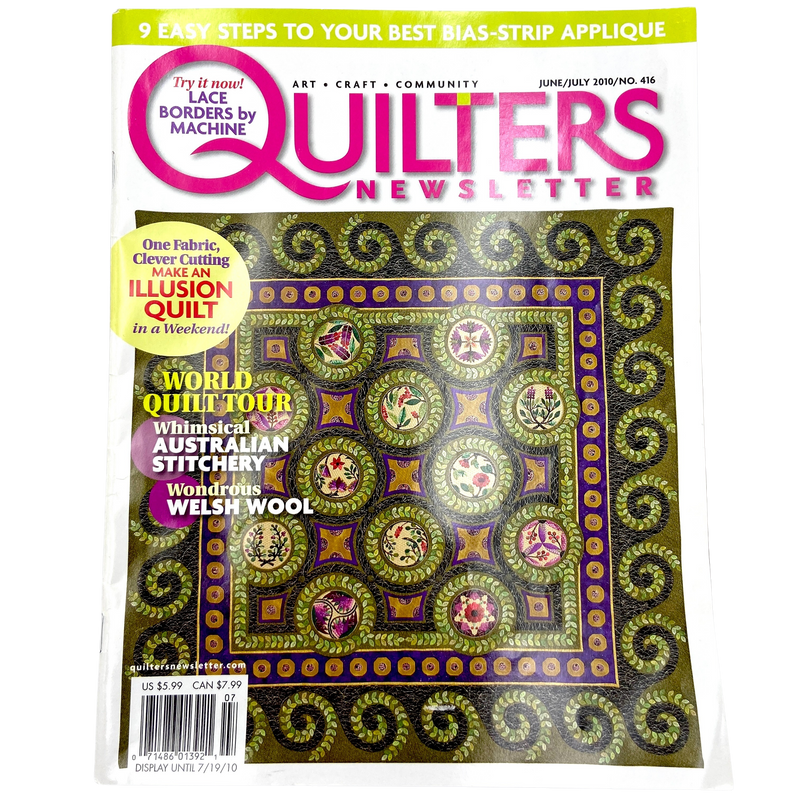 Quilter's Newsletter Magazine | Back Issues 400-499 | Choose Your Favorite