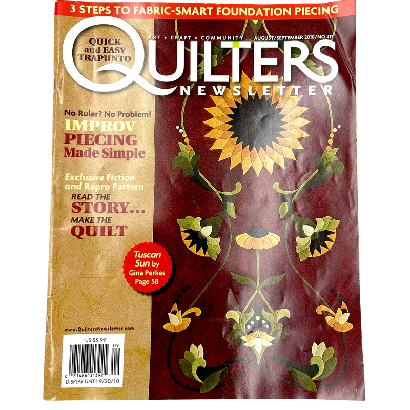 Quilter's Newsletter Magazine | Back Issues 400-499 | Choose Your Favorite