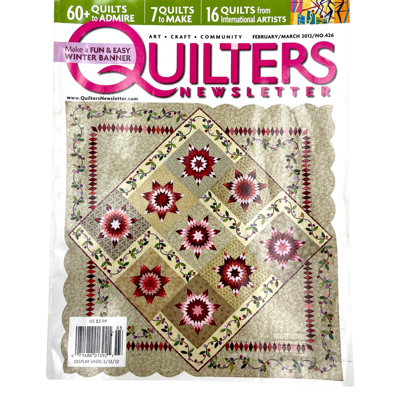 Quilter's Newsletter Magazine | Back Issues 400-499 | Choose Your Favorite