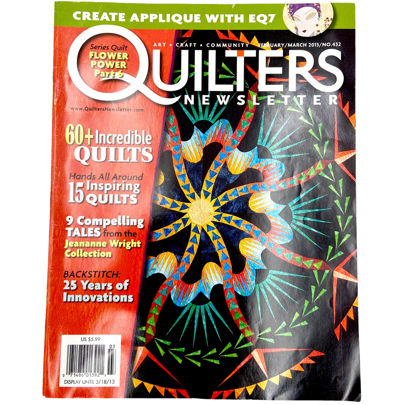 Quilter's Newsletter Magazine | Back Issues 400-499 | Choose Your Favorite