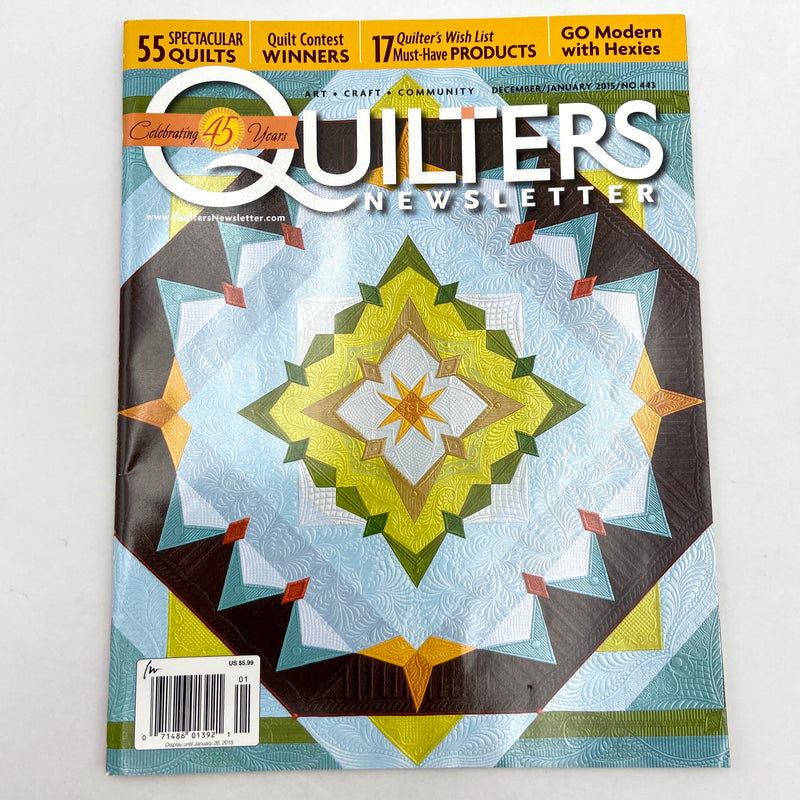 Quilter's Newsletter Magazine | Back Issues 400-499 | Choose Your Favorite