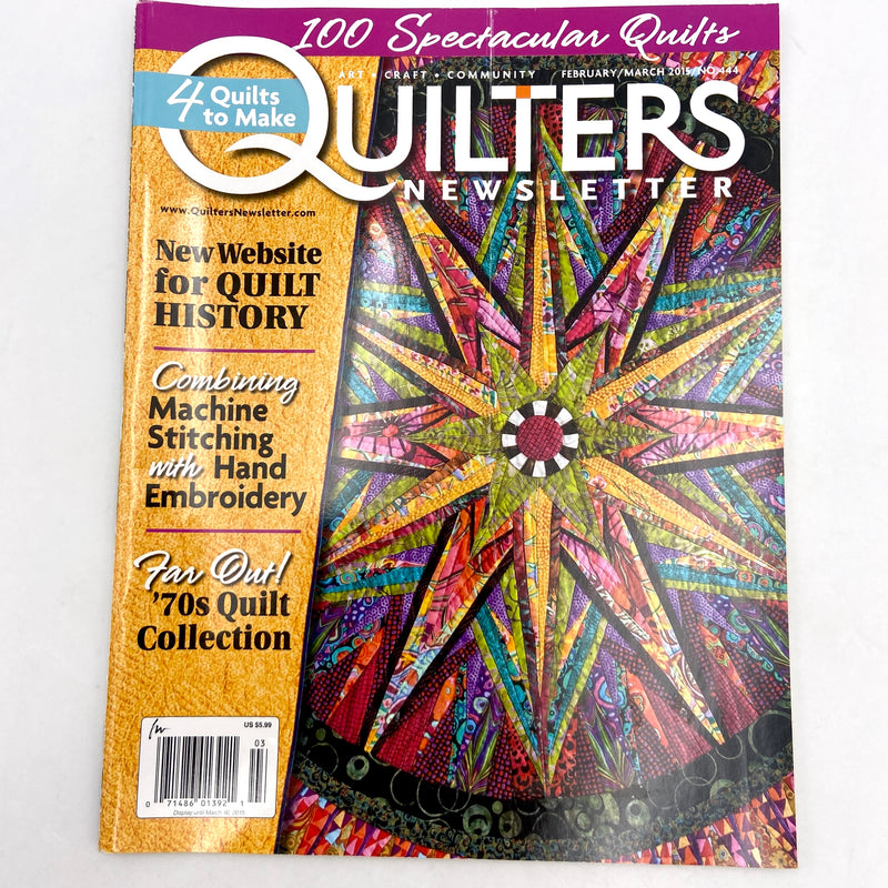 Quilter's Newsletter Magazine | Back Issues 400-499 | Choose Your Favorite