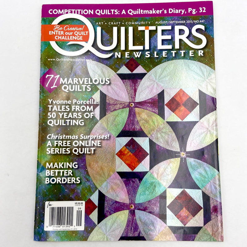 Quilter's Newsletter Magazine | Back Issues 400-499 | Choose Your Favorite