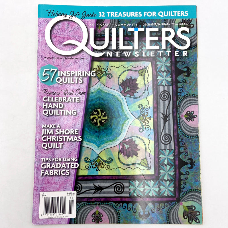 Quilter's Newsletter Magazine | Back Issues 400-499 | Choose Your Favorite