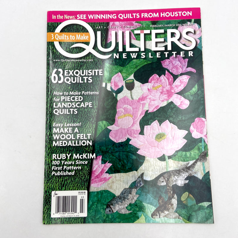 Quilter's Newsletter Magazine | Back Issues 400-499 | Choose Your Favorite