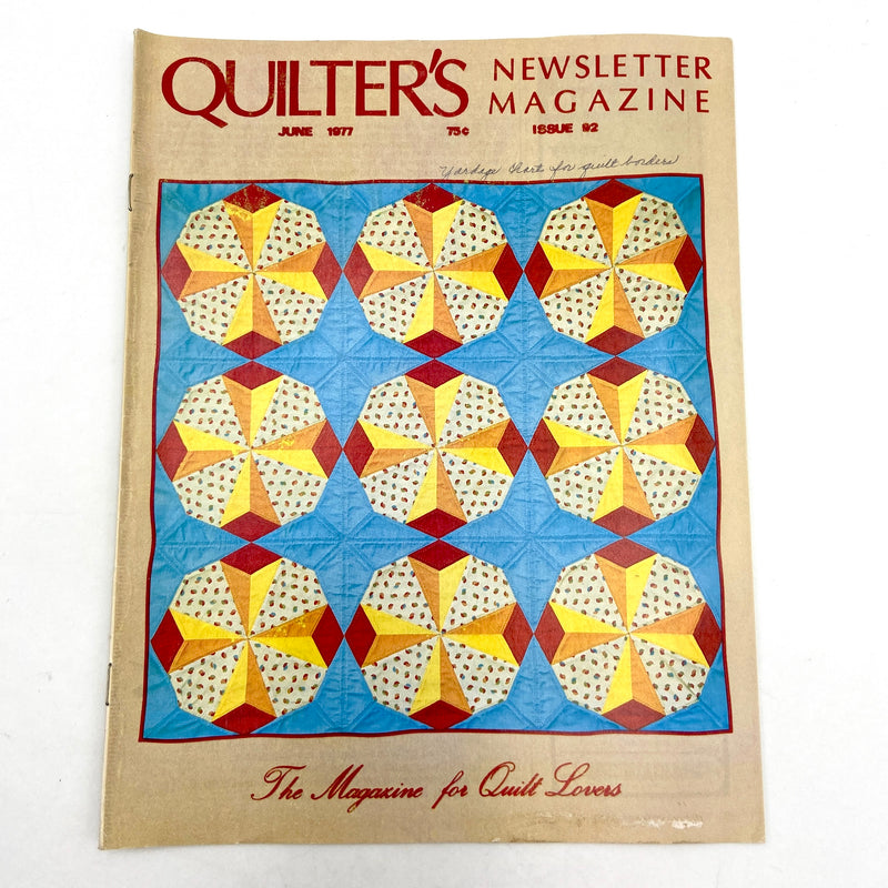 Quilter's Newsletter Magazine | Back Issues 1-99 | Choose Your Favorite