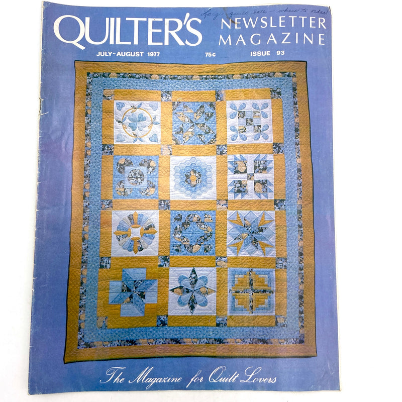 Quilter's Newsletter Magazine | Back Issues 1-99 | Choose Your Favorite