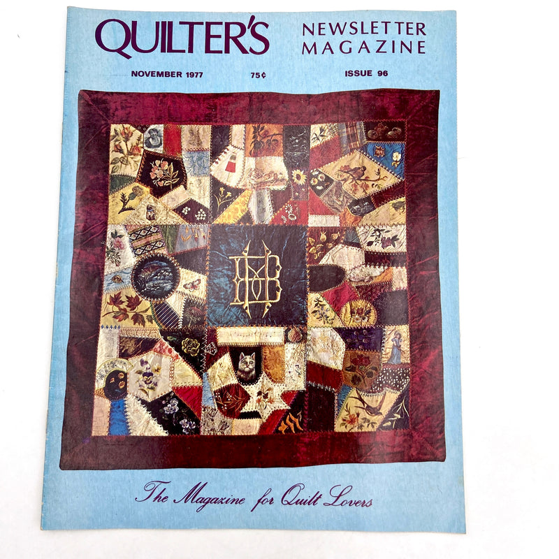 Quilter's Newsletter Magazine | Back Issues 1-99 | Choose Your Favorite