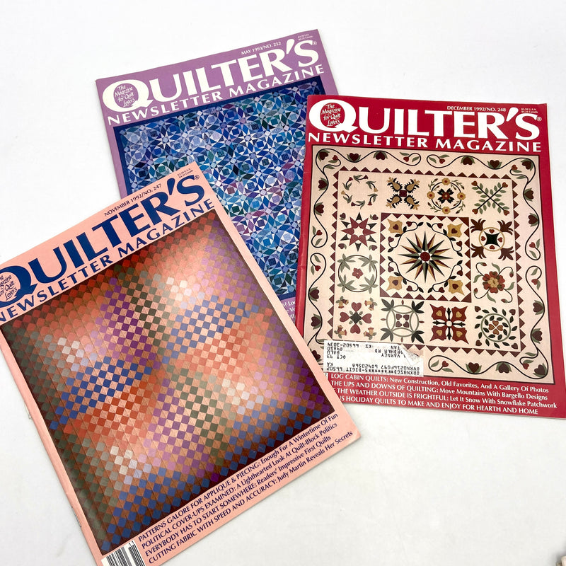 Quilter's Newsletter Magazine | Back Issues 200-299 | Choose Your Favorite