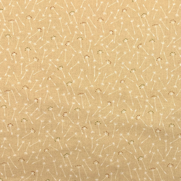 Sprigs Butterscotch | Au Natural | Quilting Cotton