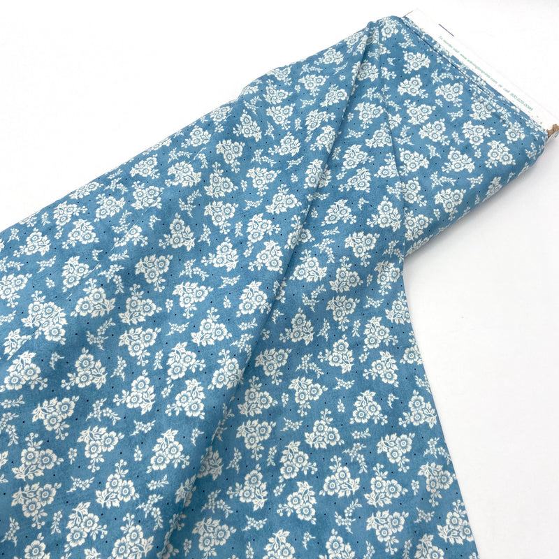 Classic Floral Blue | Quilting Cotton