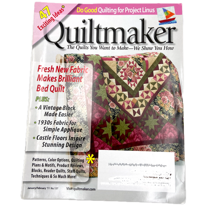 Quiltmaker | Magazine Back Issues | Choose Your Favorite