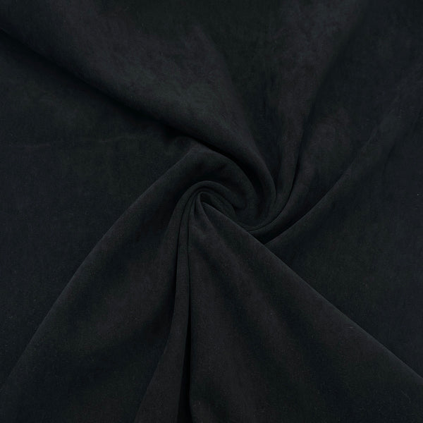 Black | Satin Back Moleskin