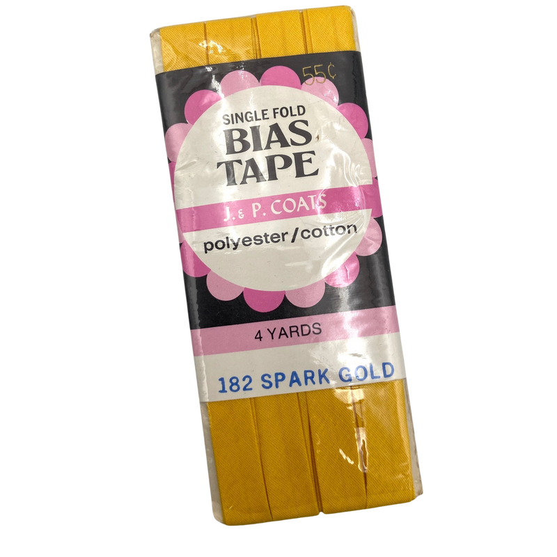 1/2" Single Fold Bias Tape | Choose Your Color