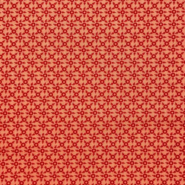 Sun Wheel Red | Sweet Beginnings | Quilting Cotton