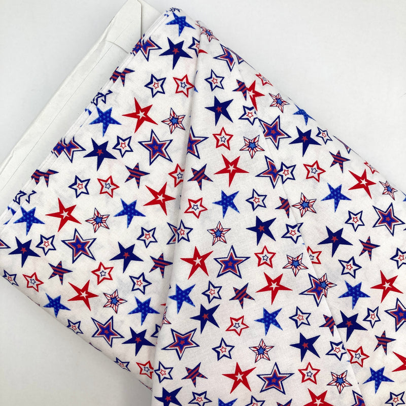 Tossed Radiant Stars | My Happy Place | Quilting Cotton