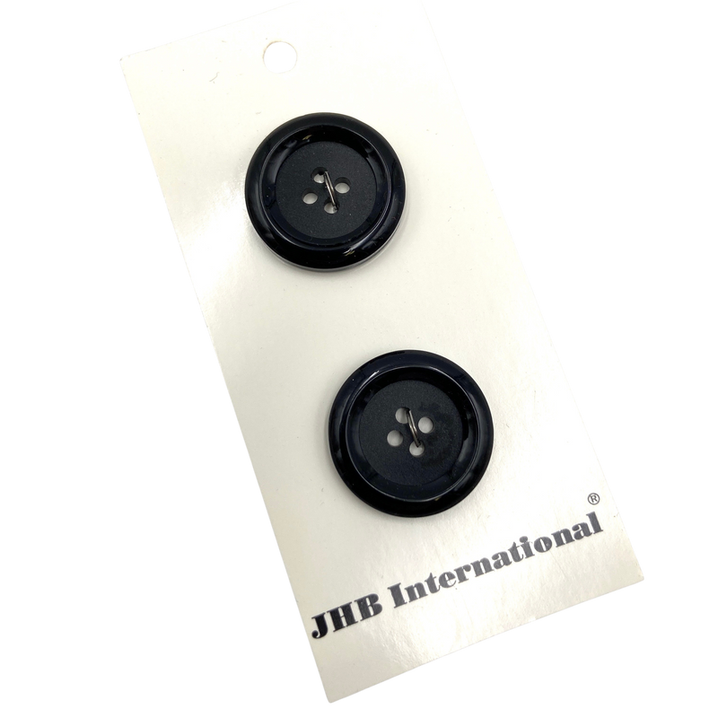 7/8" or 1-3/8" Matthew | JHB International Plastic Buttons | Choose Your Size