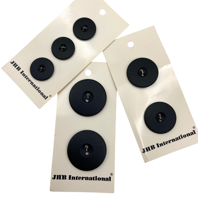 3/4", 7/8" or 1-1/8" Paul | JHB International Plastic Buttons | Choose Your Size