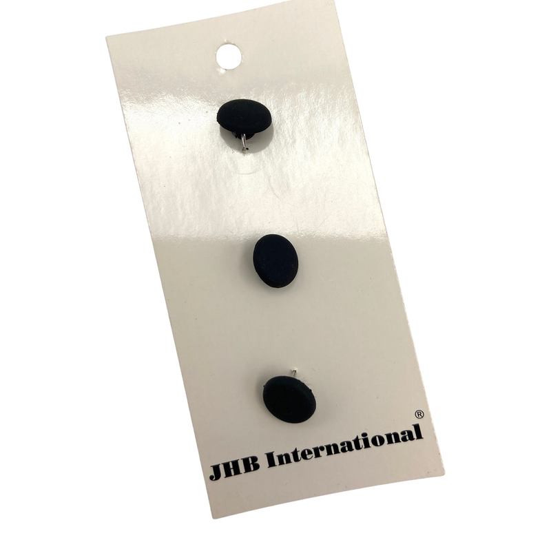 3/8" or 1/2" Inky | JHB International Plastic Buttons | Choose Your Size