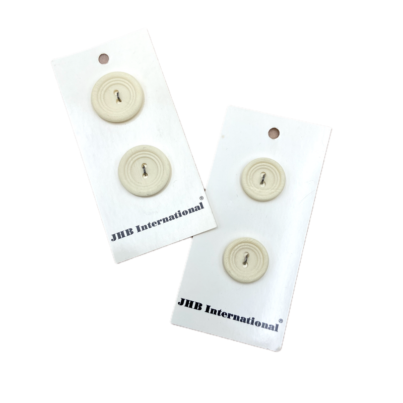 3/4" or 7/8" Albert | Plastic Buttons | Choose Your Size