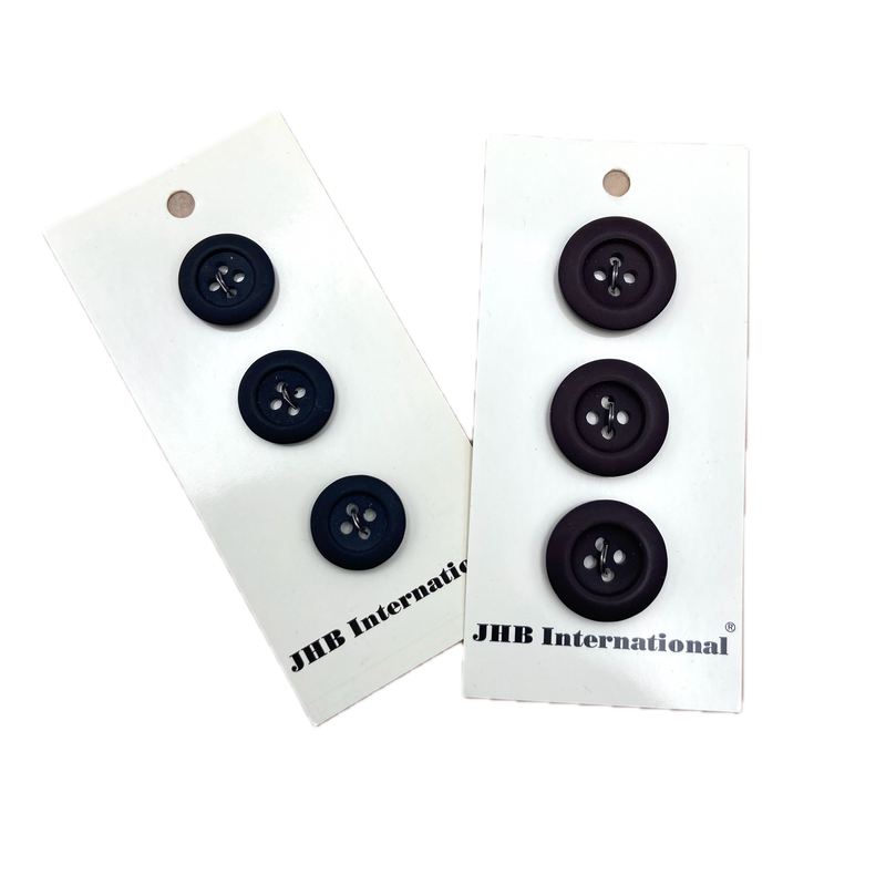 5/8" or 3/4" Jordan | Plastic Buttons | Choose Your Size