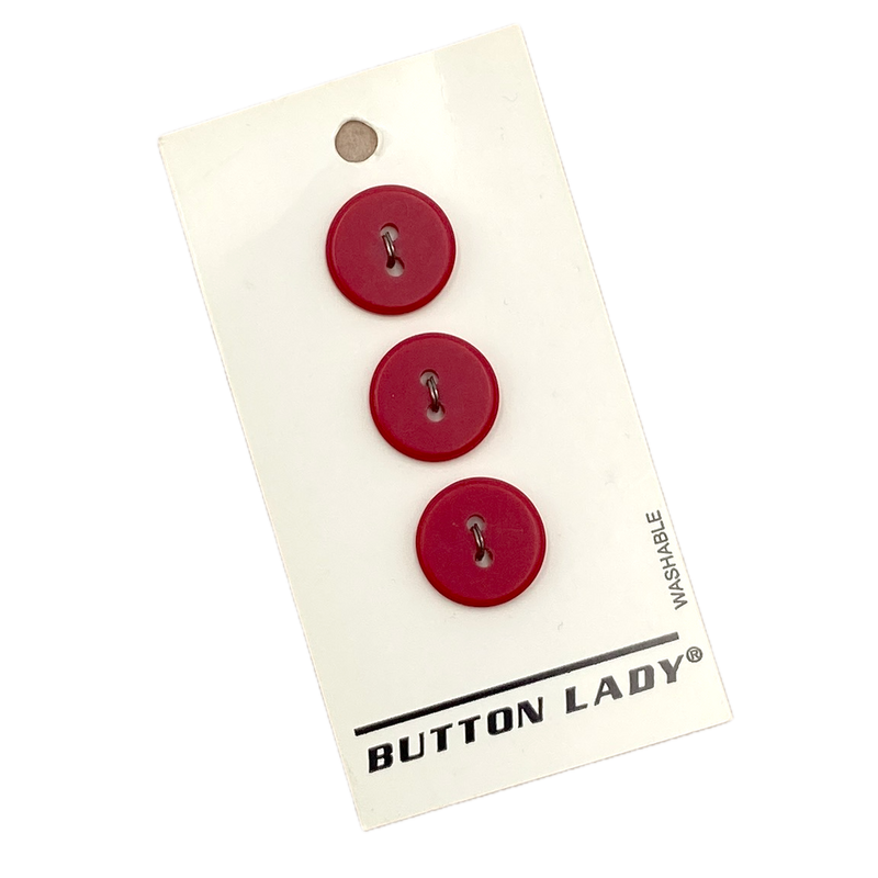 1/2" or 5/8" Judy | Plastic Buttons | Choose Your Size