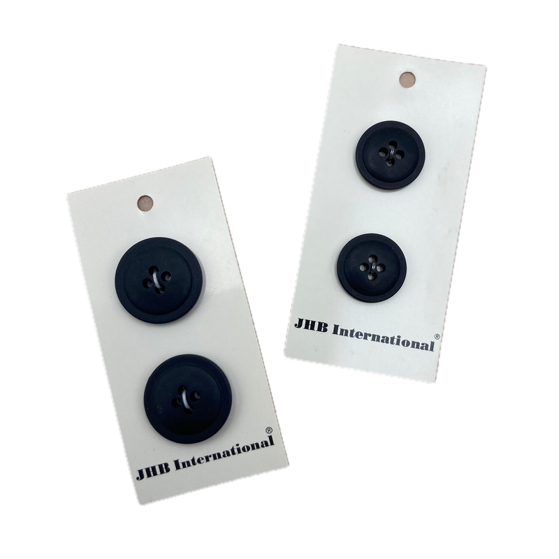 1" or 3/4" Jesse | Plastic Buttons | Choose Your Size