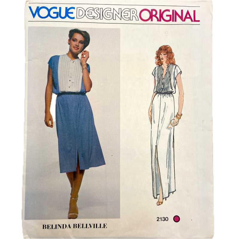 Vogue 2130 | Belinda Bellville | Adult Dress | Size 10