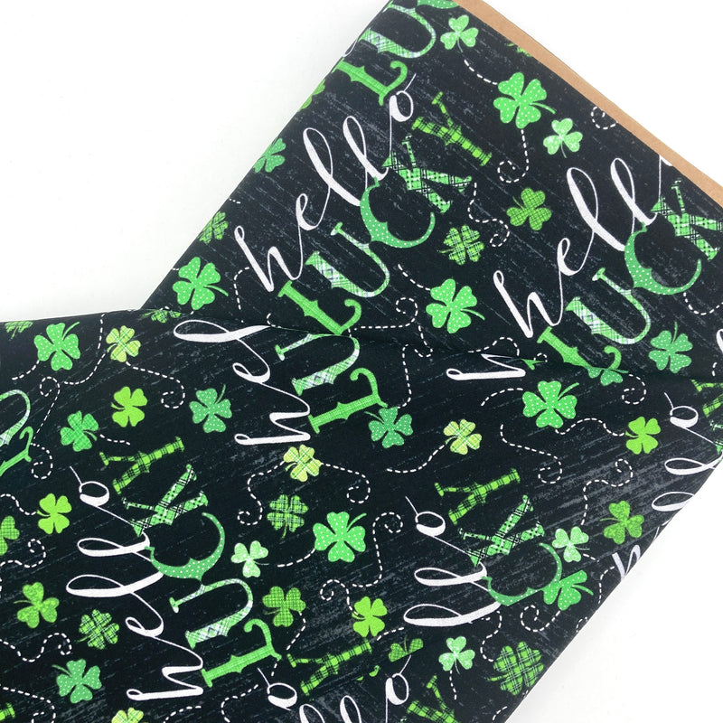 Word Print | Hello Lucky | Quilting Cotton