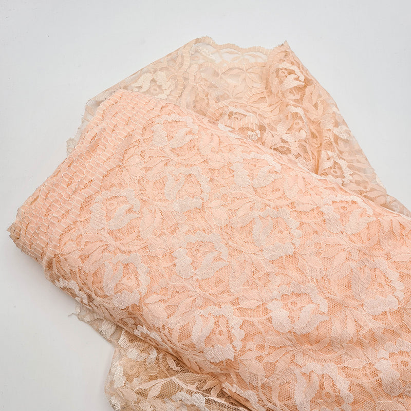 Apricot | Scalloped Lace