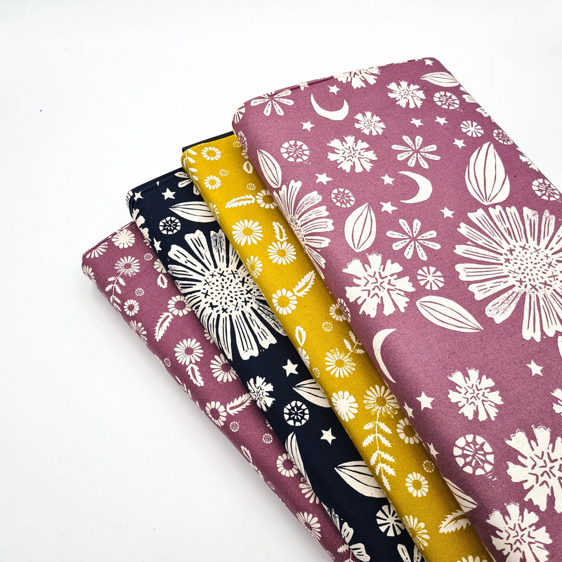 Zinnia, Lilac | Golden Hour | Quilting Cotton