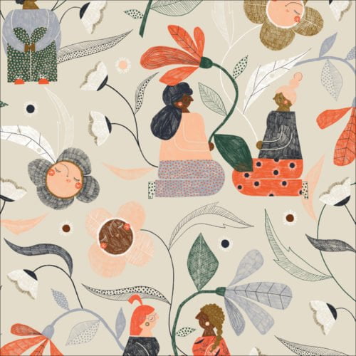 Garden Gather | Bloom Together | Organic Quilting Cotton