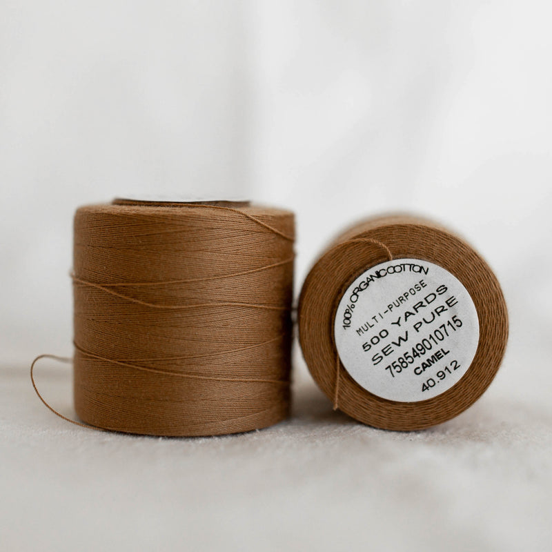 Sewpure Tex 40 | All Purpose Organic Cotton Thread | 20 Colors